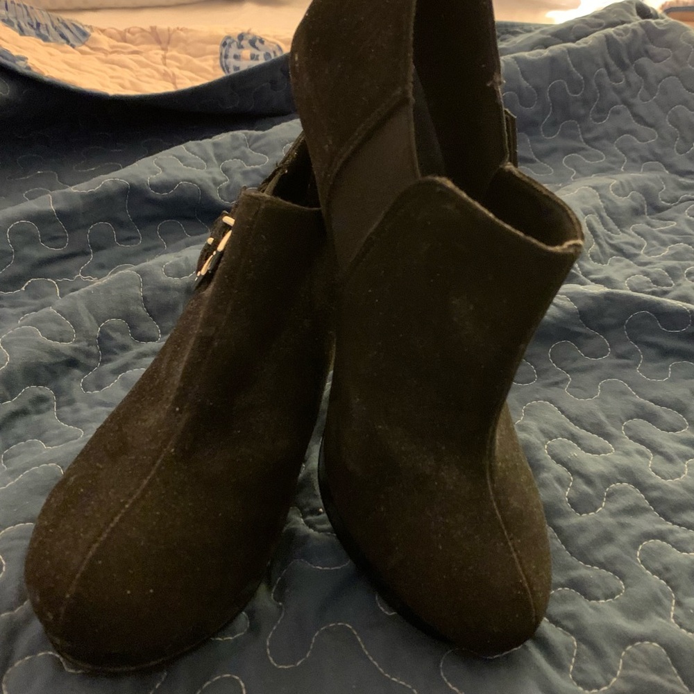 Black booties